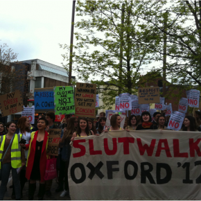 Slut Walk a  Oxford